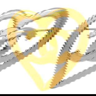 Chanel Heart Brooch Gold Plated 95P Elegant Design: Chanel Heart Brooch Gold Plated 95P Elegant Design Brand: Chanel. Type: Brooch. Shape: Heart. Color: Gold. Theme: Heart. Material: Gold-plated. Metal: Gold-plated. Condition: Outside Condition: AB: