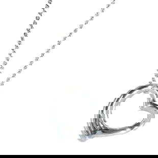 Tiffany & Co. Elsa Peretti Sterling Silver 27mm Open Heart Pendant: Tiffany & Co. Elsa Peretti Sterling Silver 27mm Open Heart Pendant This exquisite Tiffany & Co. Elsa Peretti Open Heart Pendant is crafted from high-quality sterling silver. The pendant features a cla