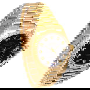Rolex Oyster Perpetual Datejust 29mm 18K Gold Automatic Vintage Watch: Rolex Oyster Perpetual Datejust 29mm 18K Gold Automatic Vintage Watch This exquisite Rolex Oyster Perpetual Datejust wristwatch features a classic design and is crafted from 18K yellow gold. Manufactu