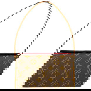 Louis Vuitton Monogram Recital Handbag M51900 Brown Canvas 9.8 x 5.1 x 1.6: Louis Vuitton Monogram Recital Handbag M51900 Brown Canvas 9.8 x 5.1 x 1.6 Introducing the Louis Vuitton Monogram Recital Handbag, a stylish accessory designed for casual occasions. This