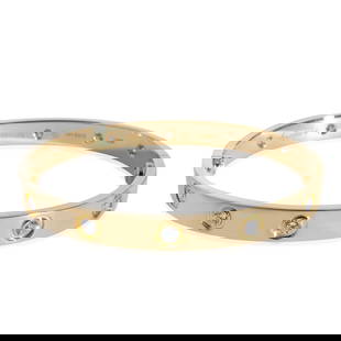 Cartier Love Bracelet 18K Yellow Gold 10 Diamonds VVS1: Cartier Love Bracelet 18K Yellow Gold 10 Diamonds VVS1 This exquisite Cartier Love Bracelet features a stunning design adorned with 10 round brilliant diamonds, totaling 0.96 carats. Crafted from