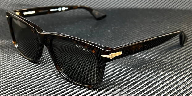 Mont Blanc MB0263S 002 Brown Frame 54mm Men's Sunglasses: Mont Blanc MB0263S 002 Brown Frame 54mm Men's Sunglasses Elevate your style with these Mont Blanc MB0263S 002 Sunglasses. Designed for men, these sunglasses feature a sleek brown frame that combines
