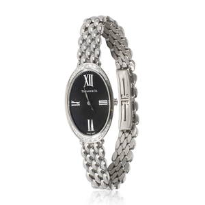 Tiffany & Co. Cocktail Women's Watch Diamond Bezel Stainless Steel