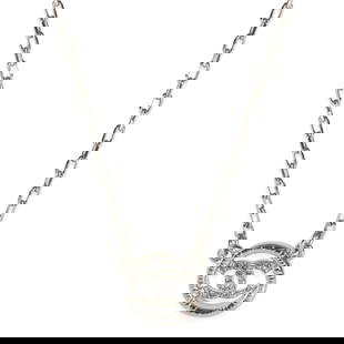 Chanel 2022 Strass CC Necklace Palladium Plated 21 in Unisex: Chanel 2022 Strass CC Necklace Palladium Plated 21 in Unisex Elevate your accessory collection with this exquisite Chanel 2022 Strass CC Necklace. This stylish piece features a 21 in. length and is