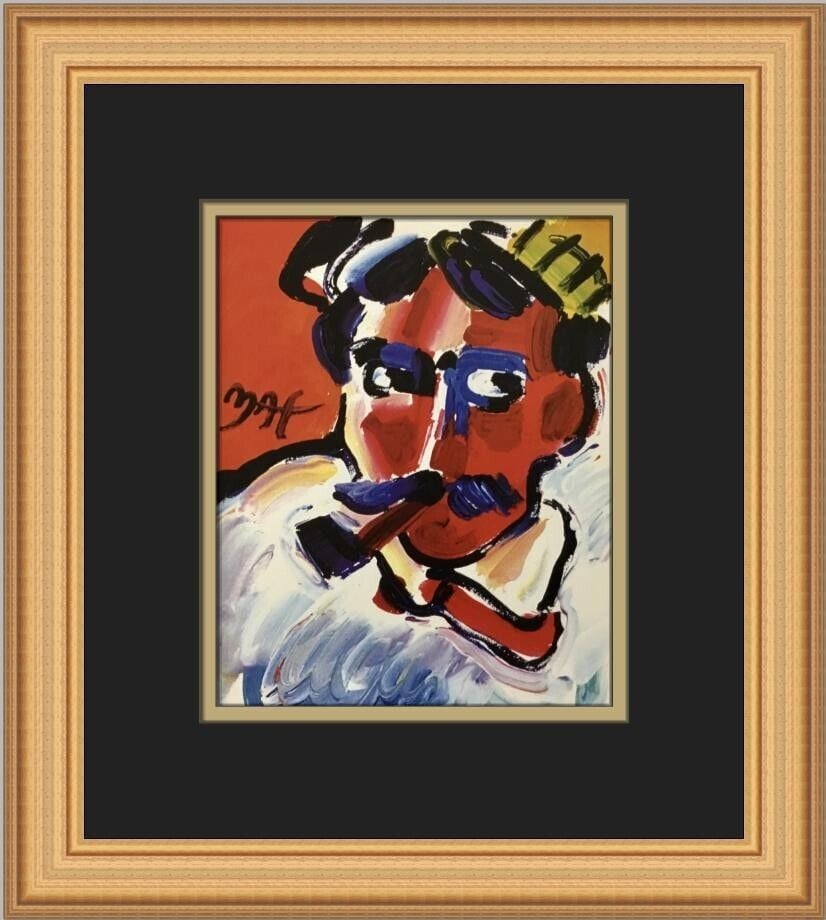 Peter Max Vlaminck Custom Framed Pop Art Print 14 x 12: Peter Max Vlaminck Custom Framed Pop Art Print 14 x 12 This stunning custom framed print features the artwork 'Vlaminck' by renowned artist Peter Max. Measuring 14 in. tall by 12 in. wide, this medium