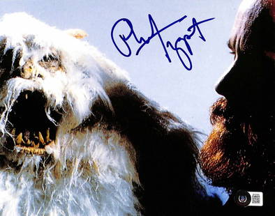 Phil Tippett Signed 8x10 Wampa Photo Star Wars Beckett Authenticated: Phil Tippett Signed 8x10 Wampa Photo Star Wars Beckett Authenticated This autographed 8x10 photograph features Phil Tippett, the renowned visual effects artist who created the Wampa in Star Wars: The