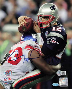 Steve Alford signed 8x10 photo New York Giants - BAS AC02253: Steve Alford signed 8x10 photo New York Giants - BAS AC02253 Celebrate the legacy of football with this signed 8x10 photo of Super Bowl Champion Steve Alford, a prominent player for the New York Giant