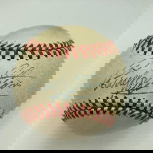 Ringo Starr Signed Official American League Baseball JSA Authenticated: Ringo Starr Signed Official American League Baseball JSA Authenticated This listing features an Official American League baseball autographed by Ringo Starr, the iconic drummer of The Beatles.