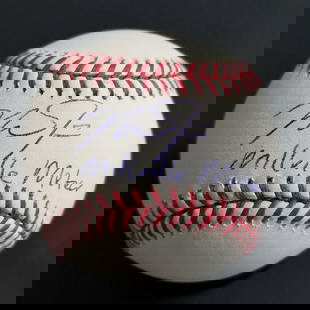Mike Trout Signed Baseball Millville Meteor MLB Authenticated: Mike Trout Signed Baseball Millville Meteor MLB Authenticated This is an officially licensed Mike Trout signed baseball, known as the "Millville Meteor." The ball features Mike Trout's autograph,
