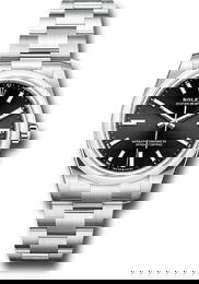 Rolex Oyster Perpetual 124200 Black Index Dial Green Warranty 2022