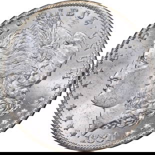 1881-CC GSA Morgan Silver Dollar NGC MS62 Uncirculated Silver Coin: 1881-CC GSA Morgan Silver Dollar NGC MS62 Uncirculated Silver Coin This 1881-CC GSA Morgan Silver Dollar is a stunning example of American numismatic history. Graded MS62 by NGC, this uncirculated coi
