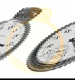 Hamilton Model #950 Vintage 10k Gold Filled Pocket Watch 2 Inch 23 Jewels: Hamilton Model #950 Vintage 10k Gold Filled Pocket Watch 2 Inch 23 Jewels Discover the exquisite Hamilton 10k Gold Filled Pocket Watch Model #950, a vintage timepiece from circa 1916. This stunning po