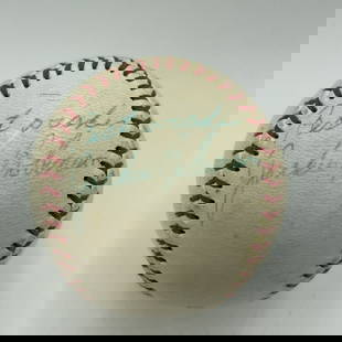 Jackie Robinson Signed Baseball 1960s PSA DNA COA Brooklyn Dodgers: Jackie Robinson Signed Baseball 1960s PSA DNA COA Brooklyn Dodgers This original 1960's Jackie Robinson single signed baseball is a remarkable piece of sports history. Authenticated by Professional Sp