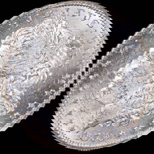 1879-S Morgan Silver Dollar NGC MS61 Uncirculated with Nice Eye Appeal: 1879-S Morgan Silver Dollar NGC MS61 Uncirculated with Nice Eye Appeal This 1879-S Morgan Silver Dollar is certified by NGC with a grade of MS61, indicating it is uncirculated with nice eye appeal. Mi