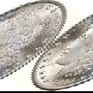 1885-O Morgan Silver Dollar PCGS MS65 Uncirculated Strong Strike: 1885-O Morgan Silver Dollar PCGS MS65 Uncirculated Strong Strike This 1885-O Morgan Silver Dollar is a stunning piece certified by PCGS with a grade of MS65, showcasing superb eye appeal and a strong