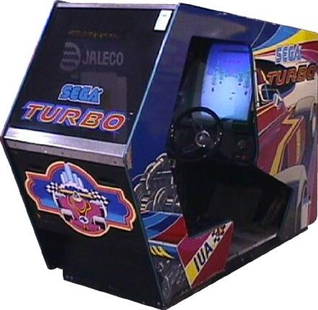 RARE 1981 SEGA Turbo Arcade Machine Sit Down Driving Game: RARE 1981 SEGA Turbo Arcade Machine Sit Down Driving Game Experience the thrill of classic arcade gaming with the Turbo Arcade Machine by SEGA, a rare gem from 1981. This sit-down driving game offers