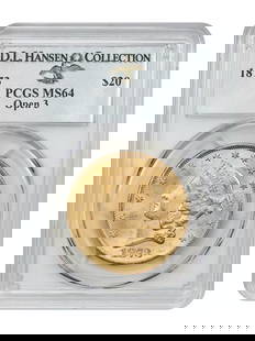 1873 $20 Liberty Head Double Eagle PCGS MS64 Gold Coin: 1873 $20 Liberty Head Double Eagle PCGS MS64 Gold Coin This stunning 1873 $20 Liberty Head double eagle is certified by PCGS with a grade of MS64, ensuring its exceptional quality. The coin features a