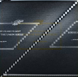 Franklin Mint States of the Union First Edition Silver Coin Proof Set: Franklin Mint States of the Union First Edition Silver Coin Proof Set This Franklin Mint States of the Union Series First Edition Silver Coin Proof Set is a remarkable collection for any numismatic en