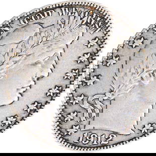 1912-D Silver Barber Half Dollar Coin Uncertified Circulated: 1912-D Silver Barber Half Dollar Coin Uncertified Circulated This 1912-D Barber Half Dollar is a classic piece of numismatic history. Minted in Denver, this coin features a striking design and is comp