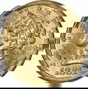 1881 $5 Gold Liberty Head Coin Uncertified BU Pre-1933
