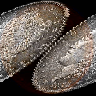 1878-P Morgan Silver Dollar NGC MS61 DPL Strong Eye Appeal: 1878-P Morgan Silver Dollar NGC MS61 DPL Strong Eye Appeal This stunning 1878-P 7/8TF Morgan Silver Dollar showcases strong eye appeal and is graded MS61 DPL by NGC, indicating its superb uncirculated