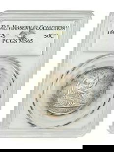 1867-S Liberty Seated Half Dollar PCGS MS65 Uncirculated: 1867-S Liberty Seated Half Dollar PCGS MS65 Uncirculated This 1867-S Liberty Seated Half Dollar is certified by PCGS with a grade of MS65, indicating it is uncirculated and in exceptional condition. T