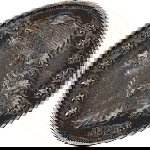 1835 Bust Quarter Silver Nice XF+ Strong Eye Appeal: 1835 Bust Quarter Silver Nice XF+ Strong Eye Appeal This 1835 Bust Quarter features a captivating eye appeal with a strong strike, showcasing its historical significance and craftsmanship. The coin is