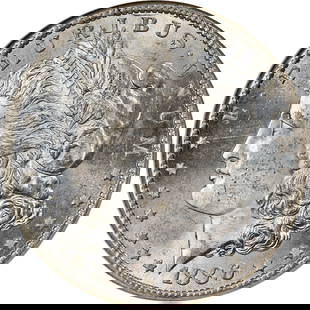 1886-S Morgan Silver Dollar NGC MS64 Blast White Coin: 1886-S Morgan Silver Dollar NGC MS64 Blast White Coin This stunning 1886-S Morgan Silver Dollar is graded MS64 by NGC, showcasing exceptional eye appeal with a blast white finish. Minted in San Franci