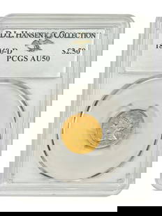 1840-D Liberty Head $2.50 Gold Coin PCGS AU50 Dahlonega Rare: 1840-D Liberty Head $2.50 Gold Coin PCGS AU50 Dahlonega Rare This 1840-D Liberty Head $2.50 gold coin is graded AU50 by PCGS, with certification number 37589810. Struck at the Dahlonega mint, this coi