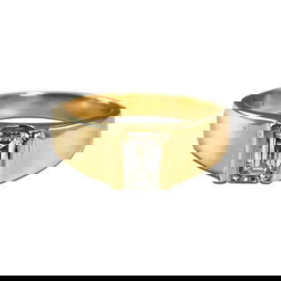 Elegant 14K Yellow Gold 0.75ct Emerald Cut Diamond Ring Size 6.75: Elegant 14K Yellow Gold 0.75ct Emerald Cut Diamond Ring Size 6.75 This stunning 14K Yellow Gold Emerald Cut Diamond Ring features a natural diamond weighing 0.75 carats, with a G-H color grade and VS