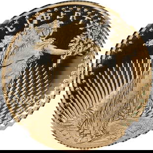 2023-W Gold American Eagle Coin NGC PF70 Ultra Cameo: 2023-W Gold American Eagle Coin NGC PF70 Ultra Cameo This exquisite 2023-W Gold American Eagle coin is certified by NGC and graded at PF70 Ultra Cameo, ensuring it is in impeccable condition with rema