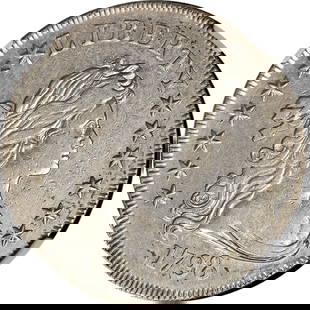 1798 NGC XF Details Bust Dollar Silver Coin with Eye Appeal: 1798 NGC XF Details Bust Dollar Silver Coin with Eye Appeal This 1798 Bust Dollar is certified by NGC with a grade of XF Details, showcasing excellent eye appeal and a nice strike. Composed of silver,