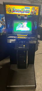 Rare 1986 SEGA Enduro Racer Arcade Machine Classic Racing Game: Rare 1986 SEGA Enduro Racer Arcade Machine Classic Racing Game Experience the thrill of classic racing with the Enduro Racer Arcade Machine by SEGA from 1986. This well-maintained single-player arcade