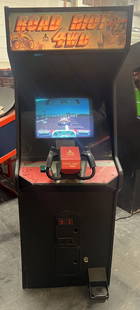 Atari ROAD RIOT 4WD Arcade Machine 1991 Rare Vintage Gaming: Atari ROAD RIOT 4WD Arcade Machine 1991 Rare Vintage Gaming Experience the thrill of arcade racing with the ROAD RIOT 4WD ARCADE MACHINE by Atari from 1991. This exciting game offers non-stop driving