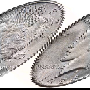 1928-P Peace Dollar NGC MS65 Uncirculated Silver Coin: 1928-P Peace Dollar NGC MS65 Uncirculated Silver Coin This 1928-P Peace Dollar showcases superb eye appeal and a strong strike, certified by NGC with a grade of MS65. Minted in Philadelphia, this unci