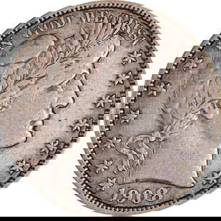 1908-D Barber Half Dollar Silver Coin Uncertified Circulated Denver Mint: 1908-D Barber Half Dollar Silver Coin Uncertified Circulated Denver Mint This 1908-D Barber Half Dollar is a classic piece of numismatic history, showcasing the artistry of early 20th-century American