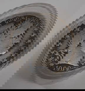 1909-S Barber Half Dollar Roll of 20 Circulated 90% Silver Coins: 1909-S Barber Half Dollar Roll of 20 Circulated 90% Silver Coins This listing features a roll of 20 circulated 1909-S Barber Half Dollar coins, each with a denomination of 50 cents. Made of 90% silver