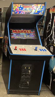 CAPCOM MARVEL vs CAPCOM 1998 Arcade Machine Rare 2 Player Fighting Game: CAPCOM MARVEL vs CAPCOM 1998 Arcade Machine Rare 2 Player Fighting Game Experience the thrill of arcade gaming with the MARVEL vs CAPCOM Arcade Machine by CAPCOM, released in 1998. This machine offers