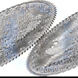 1880/79-CC Morgan Silver Dollar PCGS MS64 PL Uncirculated Coin: 1880/79-CC Morgan Silver Dollar PCGS MS64 PL Uncirculated Coin This stunning 1880/79-CC Morgan Silver Dollar features a brilliant uncirculated grade of MS64 PL, showcasing remarkable eye appeal. Minte