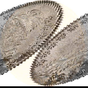 1810 Bust Half Dollar Choice XF+ Silver Coin with Nice Eye Appeal: 1810 Bust Half Dollar Choice XF+ Silver Coin with Nice Eye Appeal This 1810 Bust Half Dollar features a Choice XF+ Details grade, showcasing its nice eye appeal and impressive strike. The coin is comp