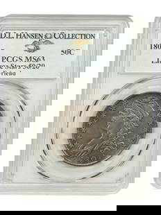 1807 Capped Bust Half Dollar 50C PCGS MS63 50/20 Variety: 1807 Capped Bust Half Dollar 50C PCGS MS63 50/20 Variety This 1807 Capped Bust Half Dollar is a remarkable collectible, certified by PCGS with a grade of MS63. Struck at the Philadelphia Mint, this un