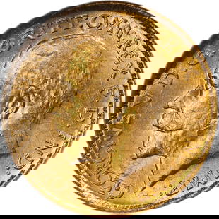 1915-S Australia Gold Sovereign Coin ANACS MS61 Uncirculated: 1915-S Australia Gold Sovereign Coin ANACS MS61 Uncirculated This 1915-S Australia Gold Sovereign is a stunning example of numismatic craftsmanship, certified by ANACS with a grade of MS61. This uncir