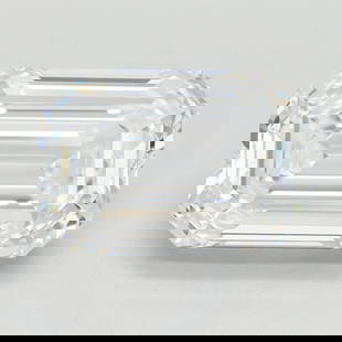 Loose Diamond - EMERALD 3.08ct D VVS1: Loose Diamond - EMERALD 3.08ct D VVS1 Source: This is a real non-mined Diamond that has been grown in a lab Shape: EMERALD Carats: 3.08 Color: D Clarity: VVS1 Certification: IGI Video: