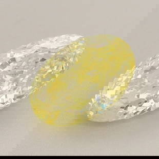Loose Diamond - OVAL 1.16ct Fancy Vivid Yellow VVS2: Loose Diamond - OVAL 1.16ct Fancy Vivid Yellow VVS2 Source: This is a real non-mined Diamond that has been grown in a lab Shape: OVAL Carats: 1.16 Color: Fancy Vivid Yellow Certification: IGI Video:
