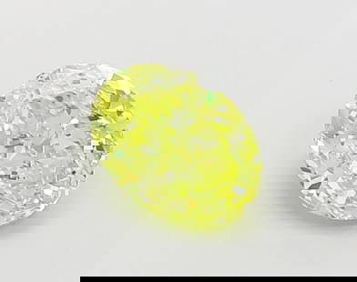 Loose Diamond - OVAL 1.01ct Fancy Vivid Yellow VVS2: Loose Diamond - OVAL 1.01ct Fancy Vivid Yellow VVS2 Source: This is a real non-mined Diamond that has been grown in a lab Shape: OVAL Carats: 1.01 Color: Fancy Vivid Yellow Certification: IGI Video: