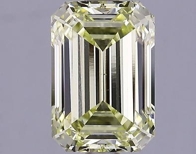 Loose Diamond - EMERALD 2.26ct Fancy Yellow VS2: Loose Diamond - EMERALD 2.26ct Fancy Yellow VS2 Source: This is a real non-mined Diamond that has been grown in a lab Shape: EMERALD Carats: 2.26 Color: Fancy Yellow Certification: IGI Video:
