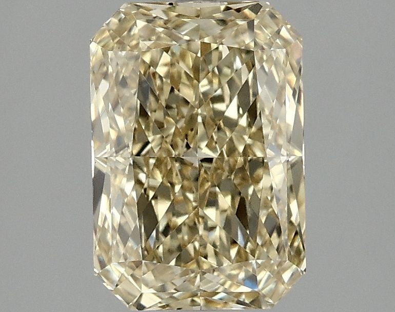Loose Diamond - RADIANT 2.12ct Fancy Intense Yellow VS1: Loose Diamond - RADIANT 2.12ct Fancy Intense Yellow VS1 Source: This is a real non-mined Diamond that has been grown in a lab Shape: RADIANT Carats: 2.12 Color: Fancy Intense Yellow Certification: IGI