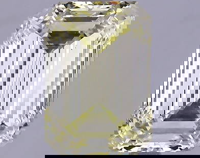 Loose Diamond - EMERALD 2.48ct Fancy Yellow VS2: Loose Diamond - EMERALD 2.48ct Fancy Yellow VS2 Source: This is a real non-mined Diamond that has been grown in a lab Shape: EMERALD Carats: 2.48 Color: Fancy Yellow Certification: IGI Video: