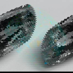 Loose Diamond - CUSHION MODIFIED 4.25ct Fancy Vivid Green VS1: Loose Diamond - CUSHION MODIFIED 4.25ct Fancy Vivid Green VS1 Source: This is a real non-mined Diamond that has been grown in a lab Shape: CUSHION MODIFIED Carats: 4.25 Color: Fancy Vivid Green Certif