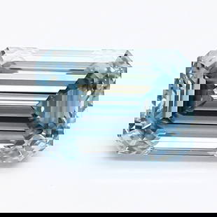 Loose Diamond - EMERALD 1.26ct Fancy Intense Blue VS2: Loose Diamond - EMERALD 1.26ct Fancy Intense Blue VS2 Source: This is a real non-mined Diamond that has been grown in a lab Shape: EMERALD Carats: 1.26 Color: Fancy Intense Blue Certification: IGI Vid